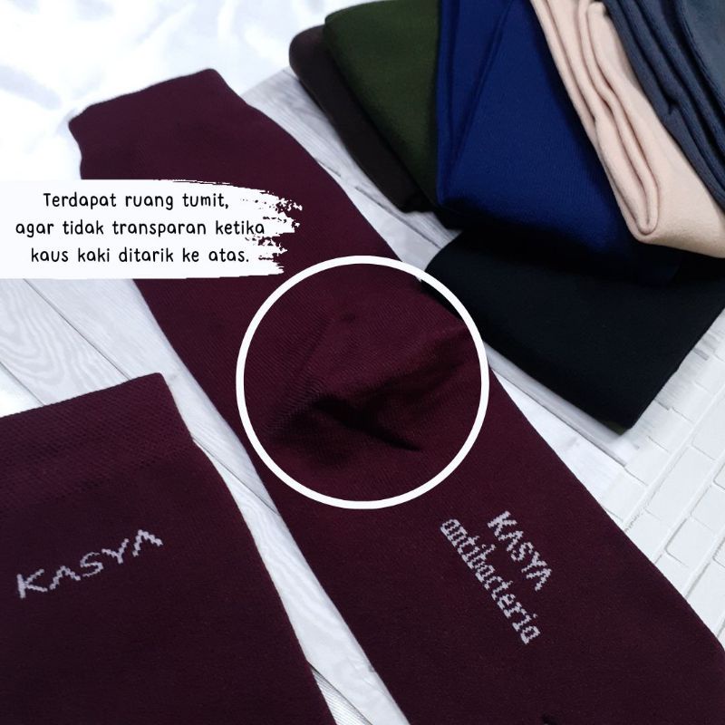 Kasya kaos kaki / kaos kaki jempol muslimah kaos kaki wanita grosir