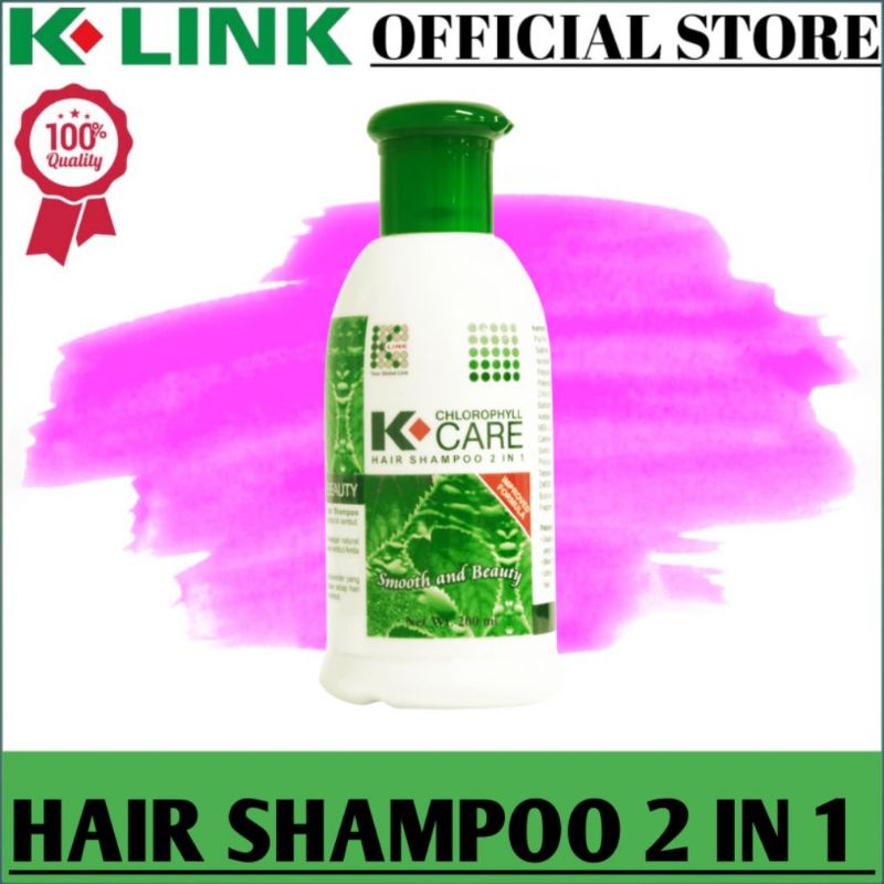 SHAMPO KLOROFIL K-CARE CHLOROPHYLL HAIR SHAMPOO 2 IN 1