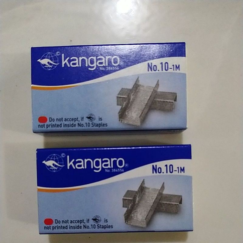 

Isi staples Kangaro No 10 ( Free Buble Wrap / Kardus )