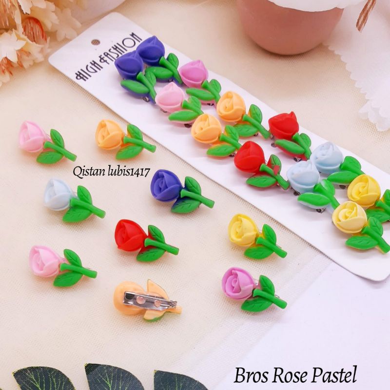 Bros Rose Pastel Kemasan /1Pcs