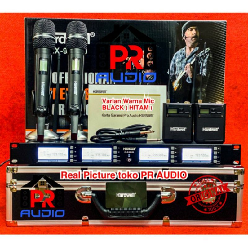 Mic Wireless HARDWELL CLX9004U / CLX 9004 U / CLX 9004U ( ORIGINAL  ) PJH