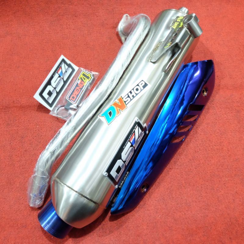 Knalpot daeng stainless sai4 ds4 full stainless vario125 vario150 pcx150 cbu