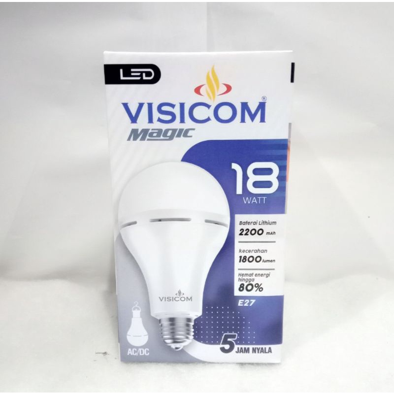 Lampu LED Emergency 18watt Visicom Lampi Led Magic Emergency Visicom
