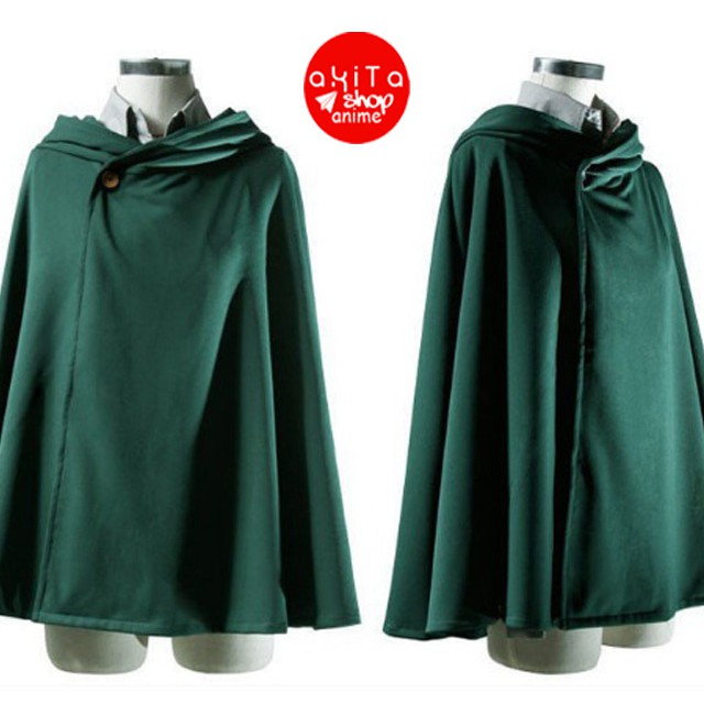 Jubah Mantel Cosplay Scouting Legion Anime Attack On Titan | Shopee