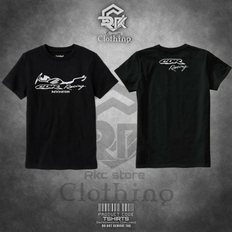 KAOS ATASAN  BAJU PRIA CBR RACING INDONESIA ALL NEW CBR