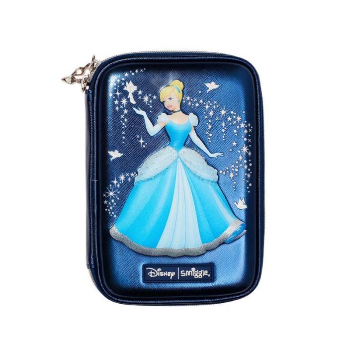 

---Terbartu--- Smiggle Pencil Case Hardtop Disney Princess - IGL444158NAV