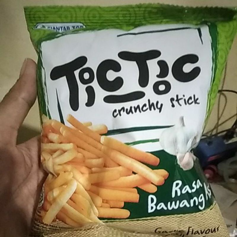 

tic tic rasa bawang 20gr