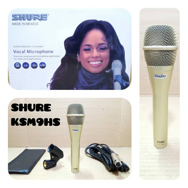 Mic kabel       SHURE     KSM 9 HS