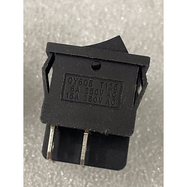 Saklar Rocker switch Tanggung HITAM TEBAL 4 pin / 4 kaki ON OFF ROCKER SWITCH