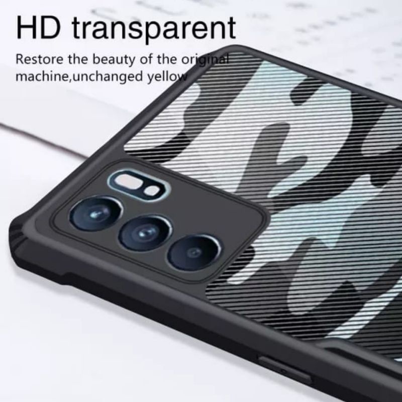 Oppo Reno 6 4G / Reno 6 5G Cover Beetle Rzant Camo Military Original Shockproof Soft Case Reno6