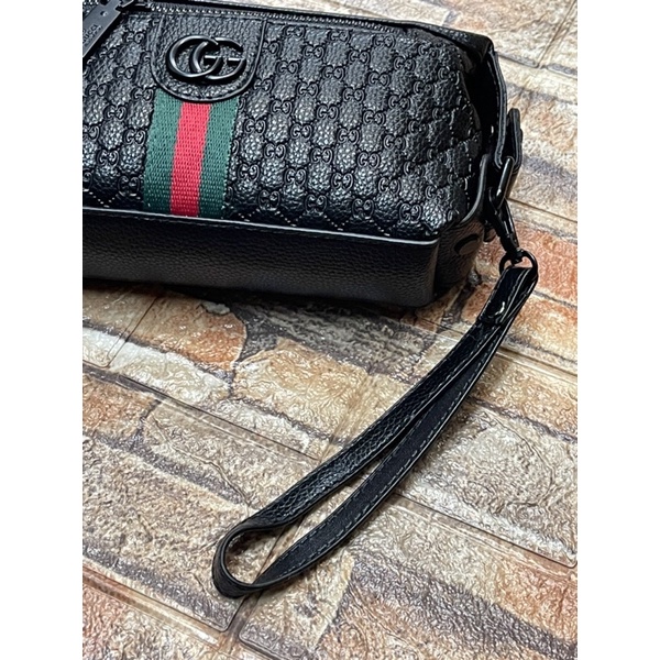 Tas Handbag Clutch Tangan Gucci Kulit Tas Cosmatic slod Card premium leather quality