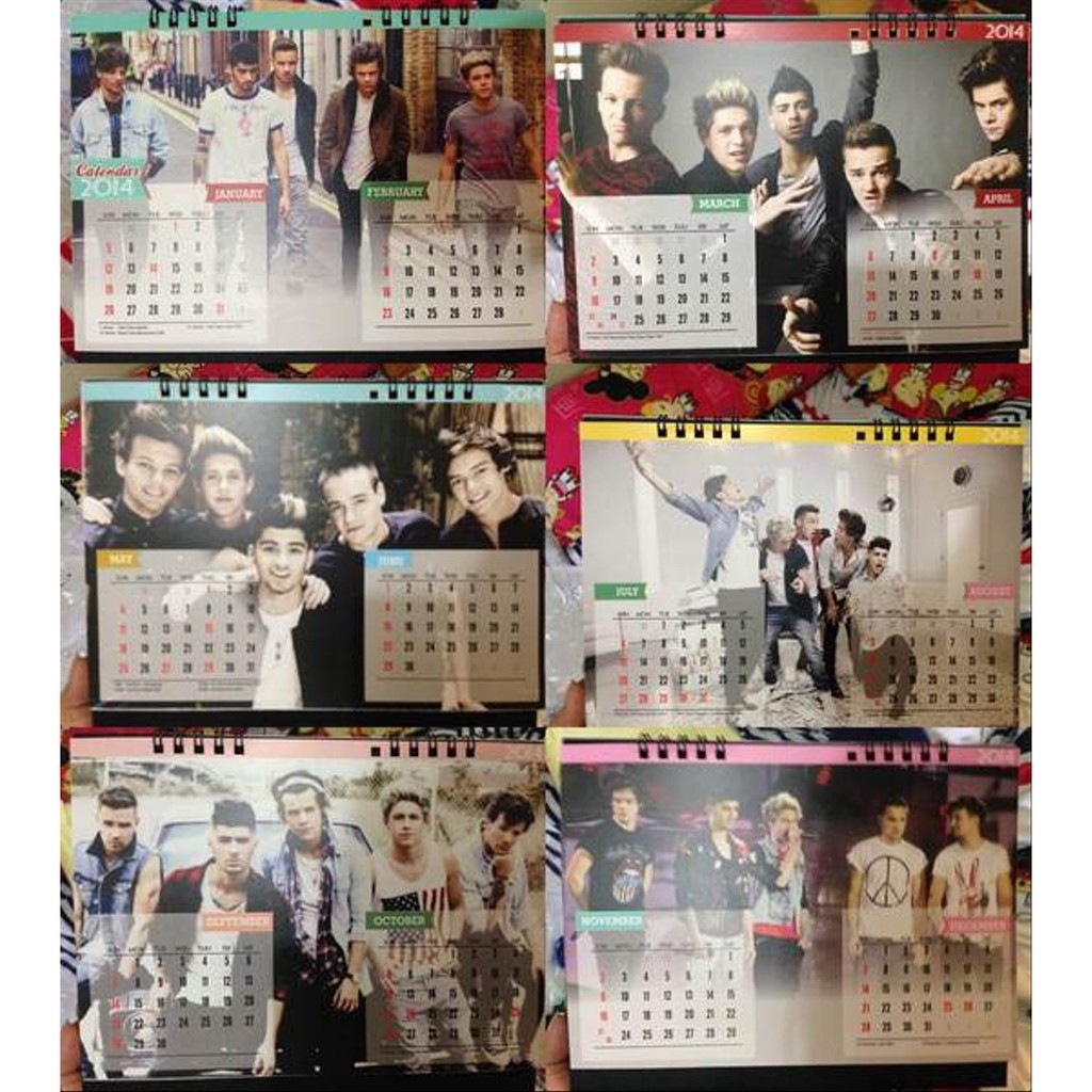 

Kalender Meja 2025 One Direction Bebas Custom