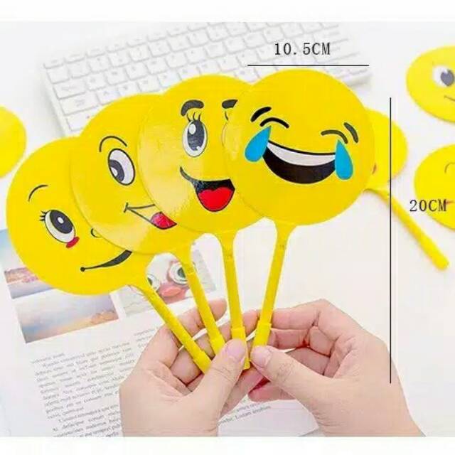 

Pulpen Kipas Emoji Lucu