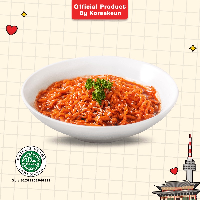 KOREAKEUN Ramyeon Ramyun Ramen Korea Saus Gochujang 84g