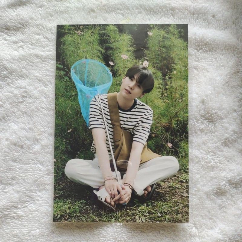 Random Photo 4x6 Suga BTS Season's Greeting 2021 (SG21)