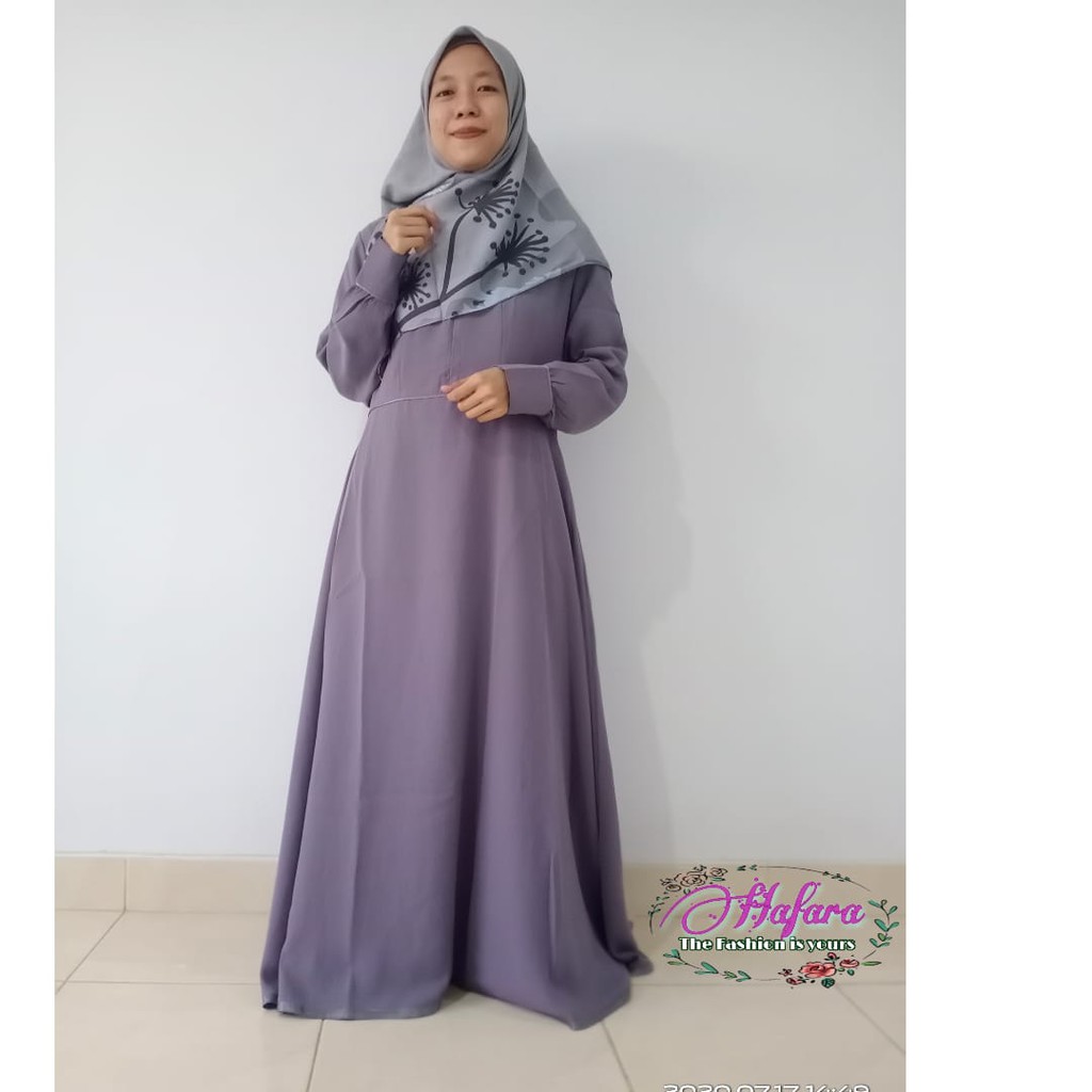 Gamis moscrepe premium