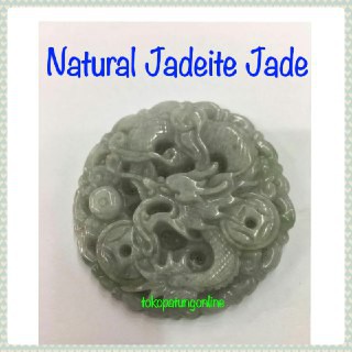 Kalung Giok Naga Natural Jadeite Jade 05