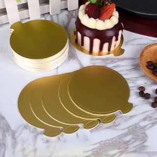 100pcs / Set Alas Kue Mousse / Cupcake Bentuk Bulat Untuk Pesta Ulang Tahun / Pernikahan