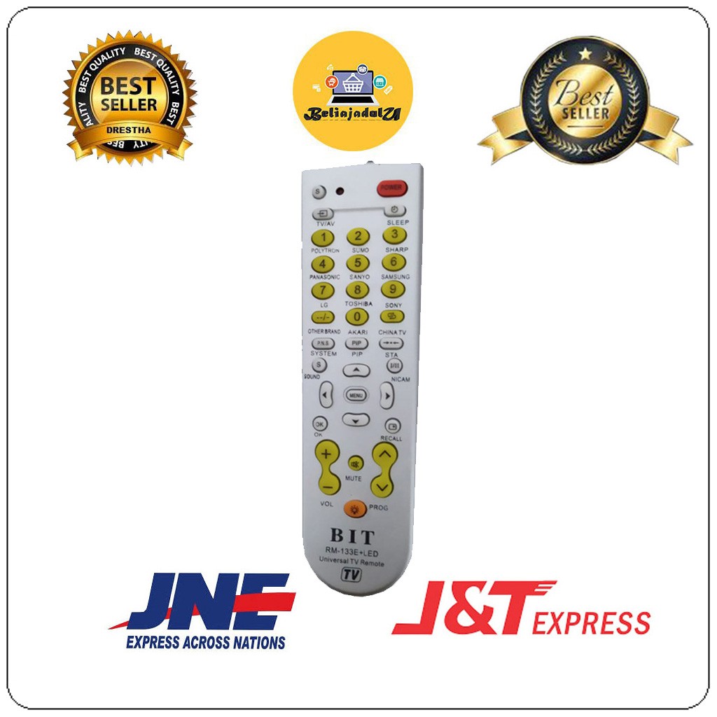 Beliajadulu88 REMOTE TV BIT RM-133E+LED