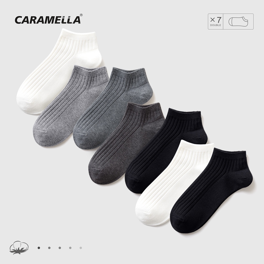 【New】FRS HOME Kaus kaki murah pria kaus kaki perahu musim semi dan musim panas berkualitas tinggi ka