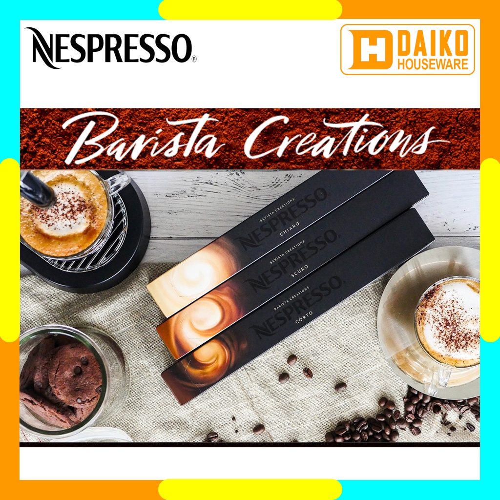 Capsule Nespresso Barista Creations Original Nestle 1 Pack Coffee - Kopi Kapsul Expired Panjang