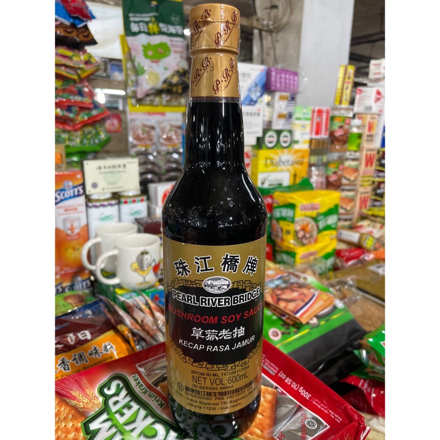 

600ML KECAP RASA JAMUR MUSHROOM SOY SAUCE KECAP MANIS ASIN HITAM PEKAT