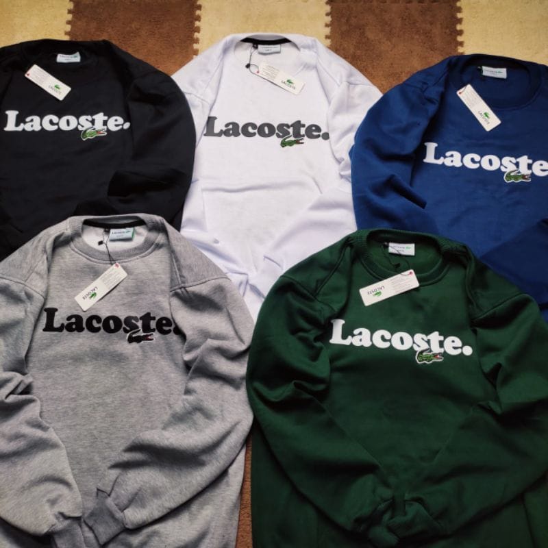 [COD]Sweatershirt Crew L4coste Fulltag Premium Quality
