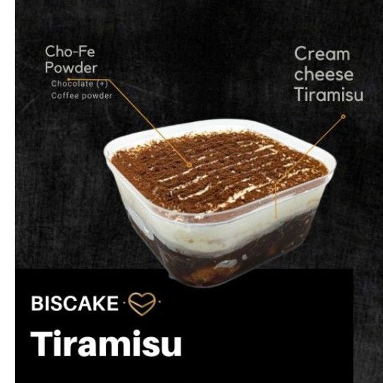 

Dessert Box Tiramisu Kue Biskuit - Mini Cup Cake Biscuit enak uni