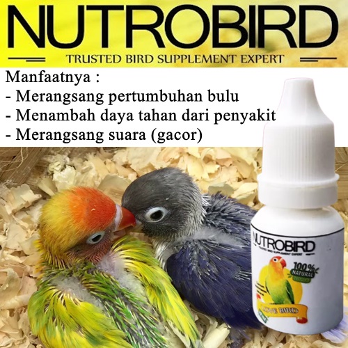 TERBARU vitamin burung biang gacor original multivitamin burung obat tetes lovebird untuk lomba