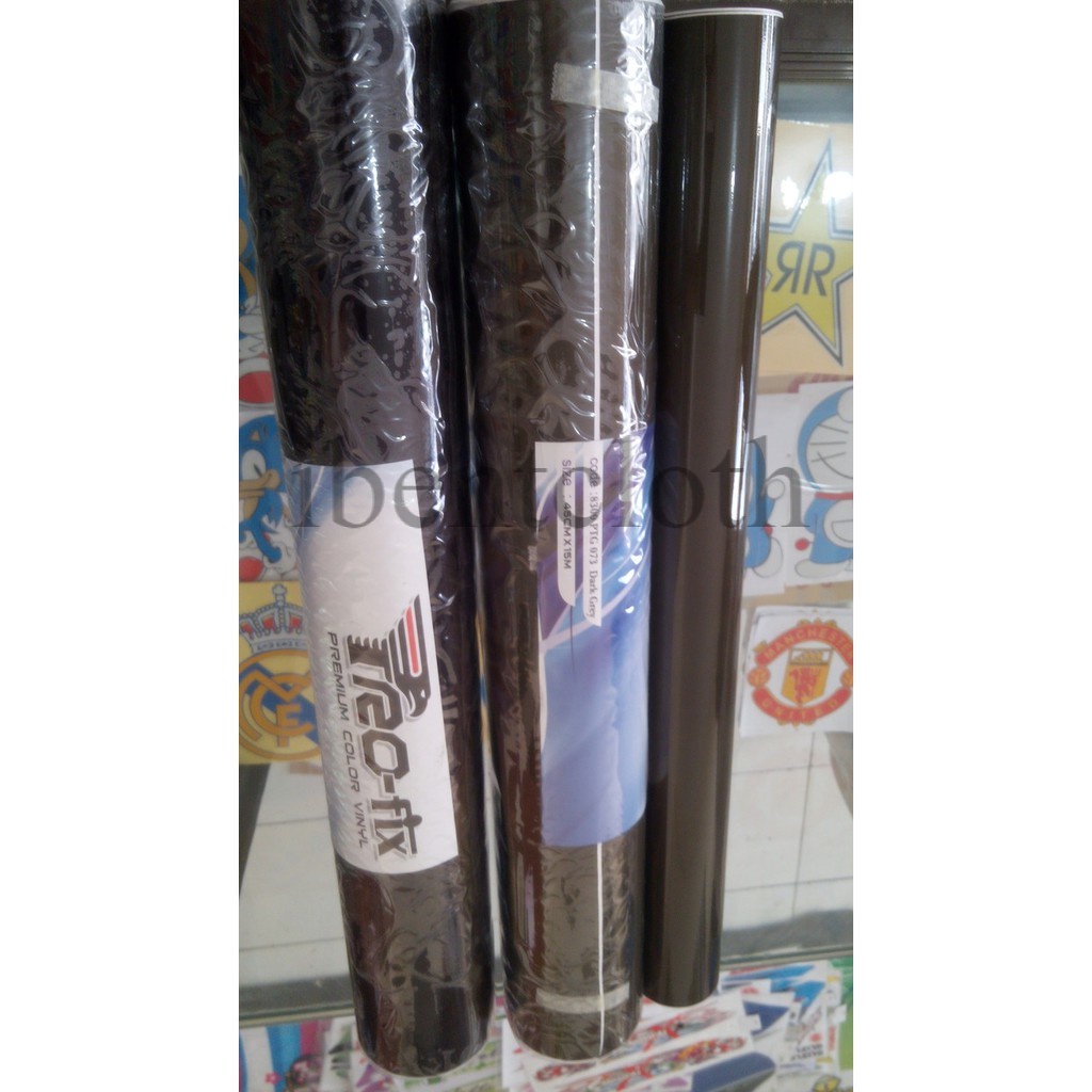 STIKER SKOTLET MOTOR AQUARIUM PROFIX HITAM TRANSPARAN 1 ROLL 15M PREMIUM GROSIR
