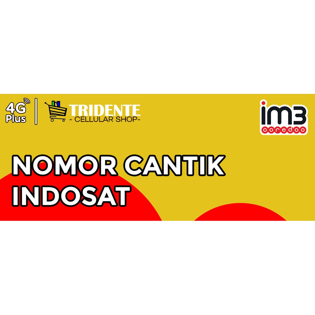 Kartu Perdana Indosat Versi Nomor Cantik (Segel) NOCAN