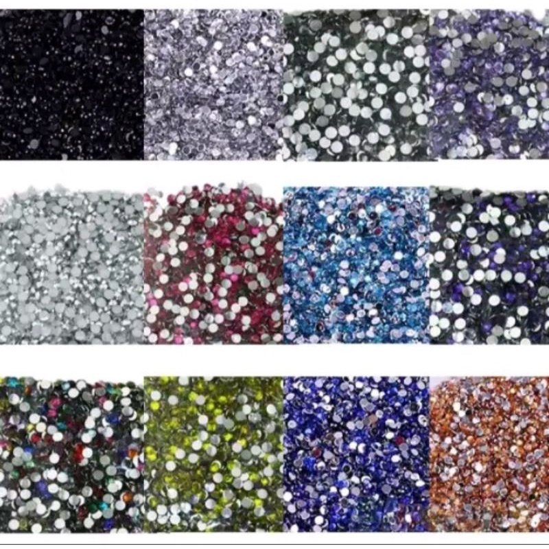 GEMS HENNA/ MANIK-MANIK HENNA/GEMS MUTIARA/RHINESTONE 3 MM