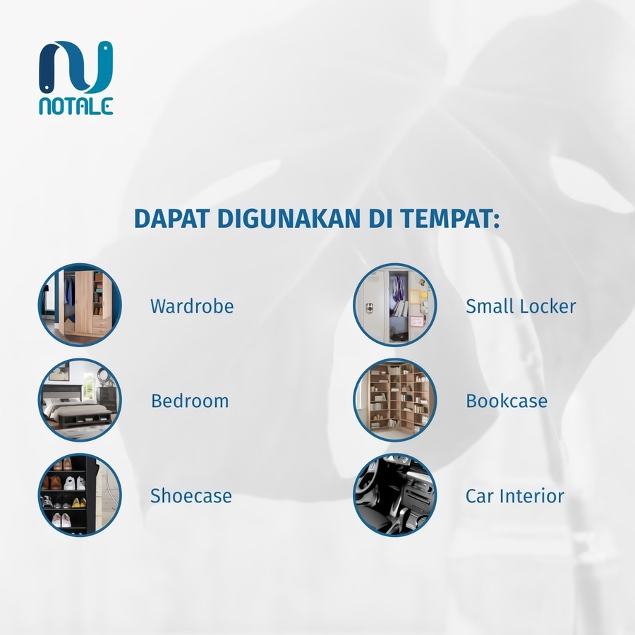 Notale Mini Dehumidifier Air Dryer - Penyerap Kelembapan Udara