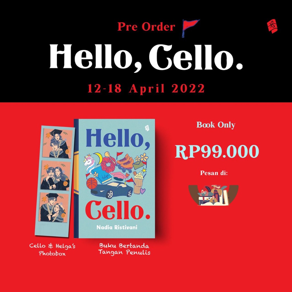 Preorder Novel Hello, Cello karya Ijo Script-HELLO CELLO
