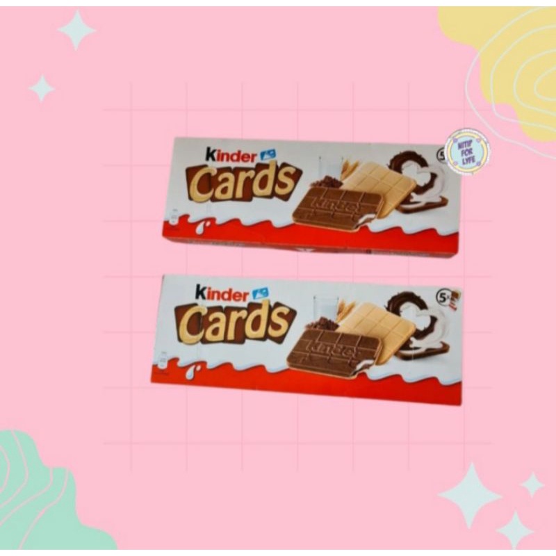 

Kinder Cards Biscuit Europe isi 10pcs