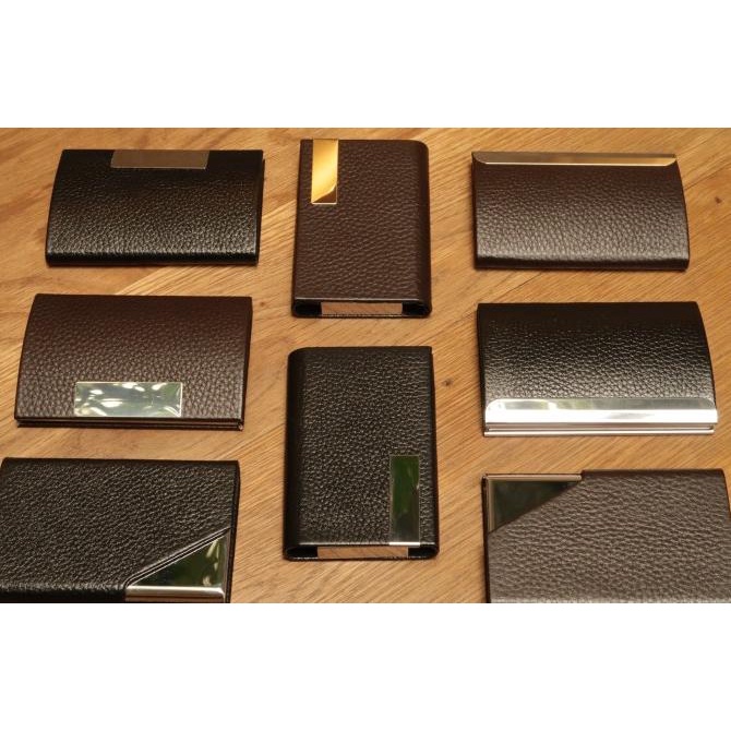 

[[COD]] Paket Cardholder Genuine Leather (8 pcs) STOK TERBATAS Kode 1160
