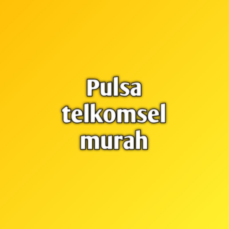 Pulsa Murah Telkomsel - 500 MB