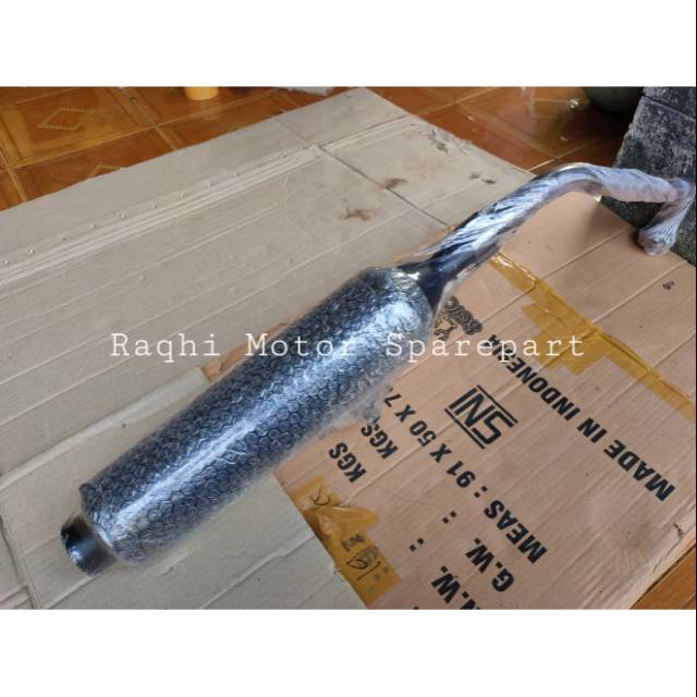 Knalpot Bobokan Racing Yamaha Xeon Karbu / Xeon Lama / Xeon 125 - Knalpot Racing Model Standar Xeon