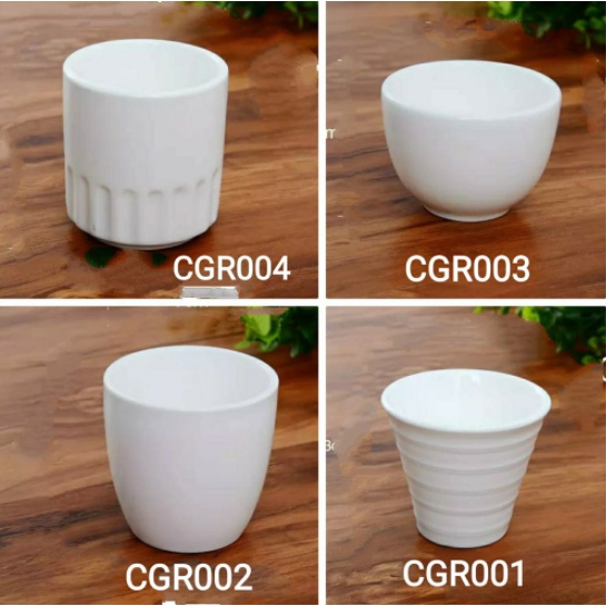 Cangkir Teh Kopi Keramik Set Uk Diameter 6.5cm/10.3cm/12cm