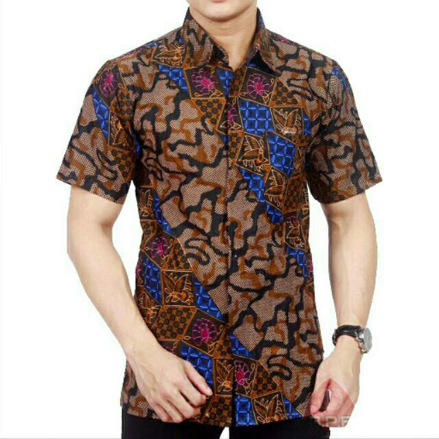 Kemeja Batik Hrb.208 Risna Parang Motif