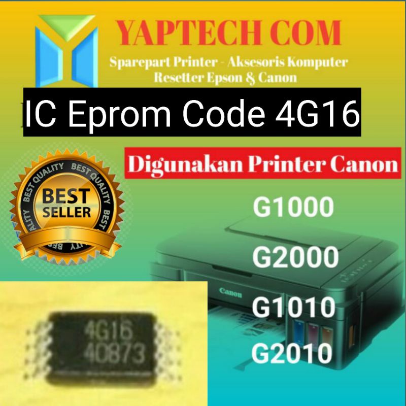 4G16 IC Eprom Buat Canon IC Eprom G1000 IC Eprom G2000 Ic Eprom G1010 IC Eprom G2010