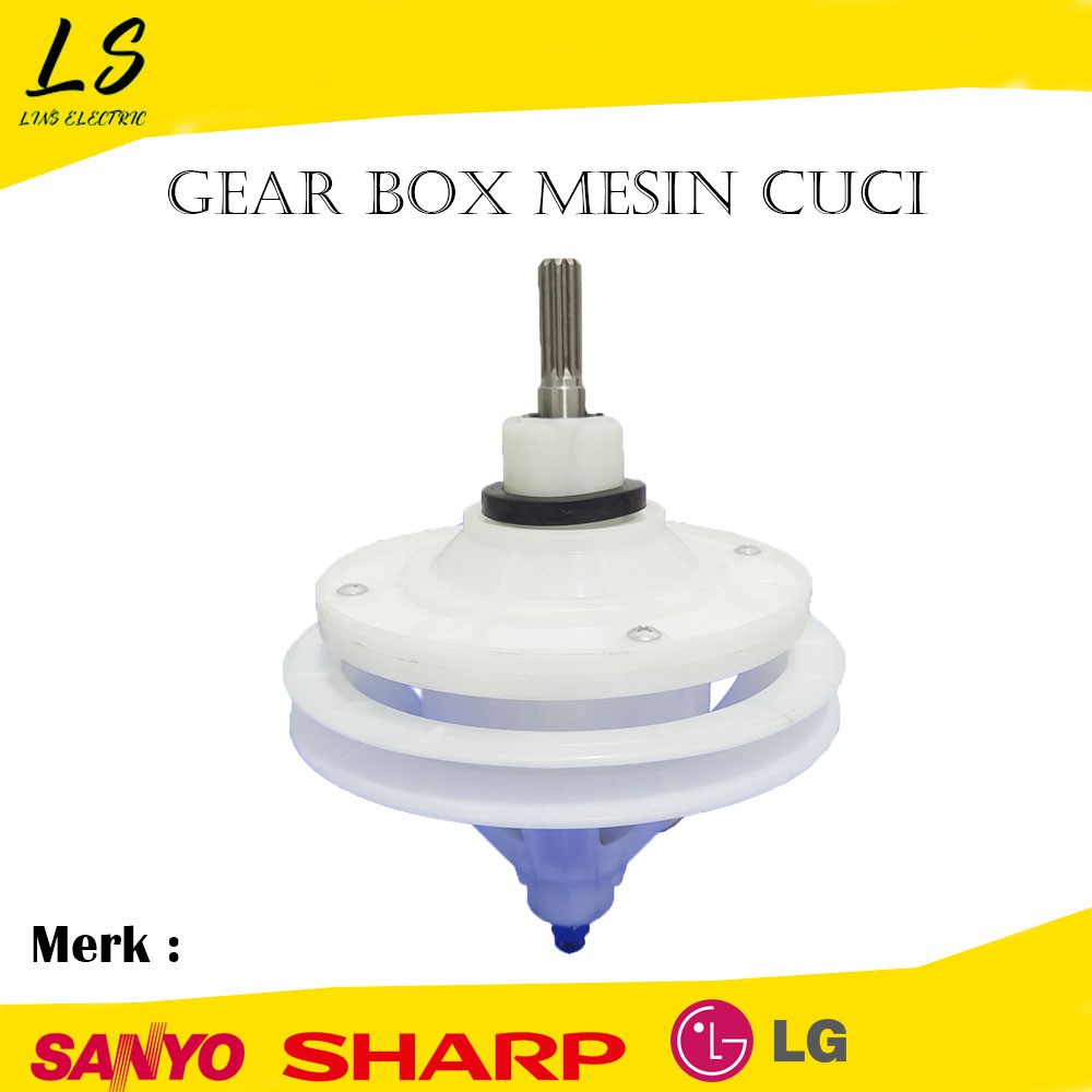 GEAR BOX MESIN CUCI UNTUK MERK SHARP  ( MULTY) )