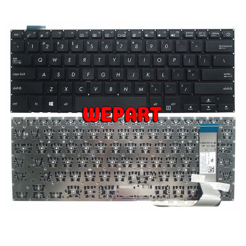 Keyboard laptop Asus A407 A407M A407MA A407U A407UA A407UB A407UF A405  X407 X407M X407MA X407UBR