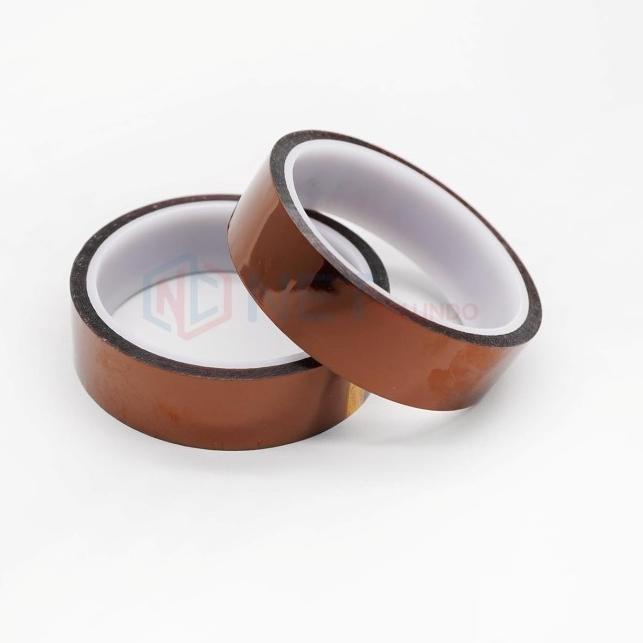 

❈ LAKBAN / ISOLASI / TAPE KAPTON ANTI PANAS / TAHAN PANAS 2,5CM ►