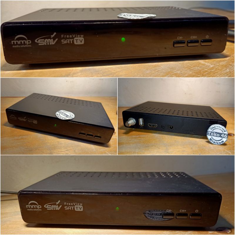 STB Set Top Box Receiver Parabola Raja Ampat MMP FreeView SMV SatTV Media Player