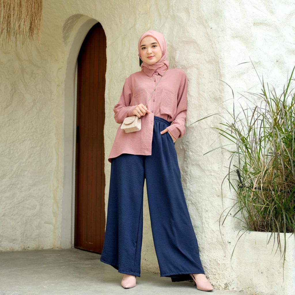 ADZKADINA SHIRT / TOP / ATASAN / KEMEJA / BLOUSE