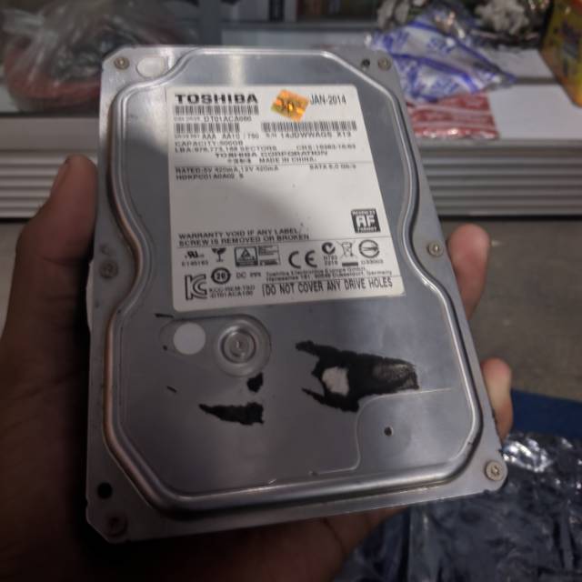 Harddisk PC TOSHIBA 500GB