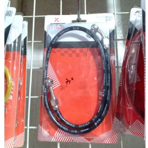 selang rem ktc kytaco ori 75cm ninja rr/ selang master rem ktc kytaco depan ninja 150 rr 75cm