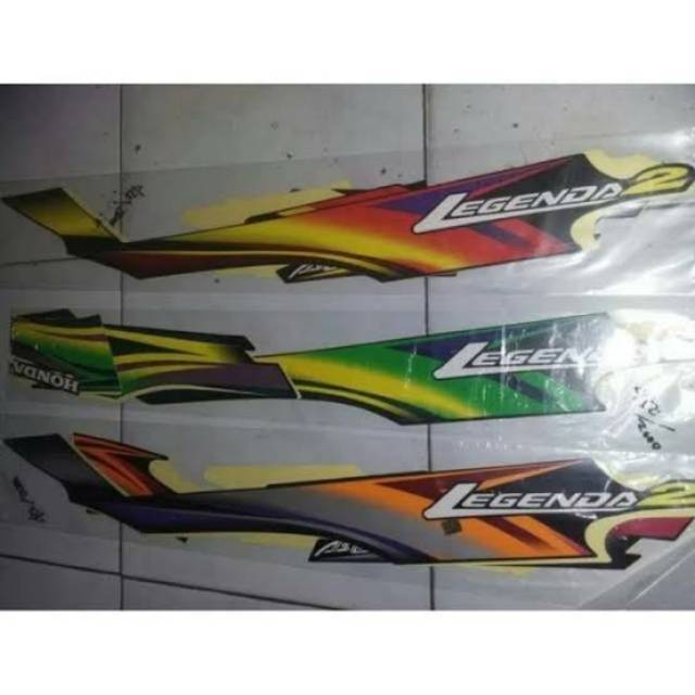 Striping list legenda 2