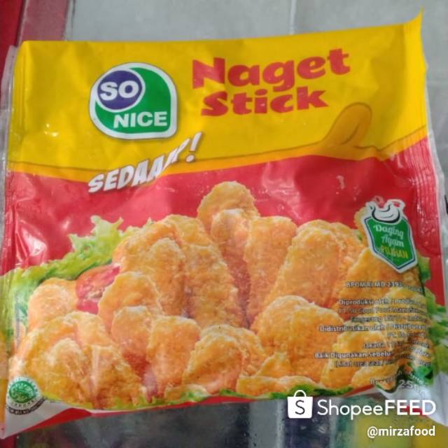 

So nice nuget stick frozen food